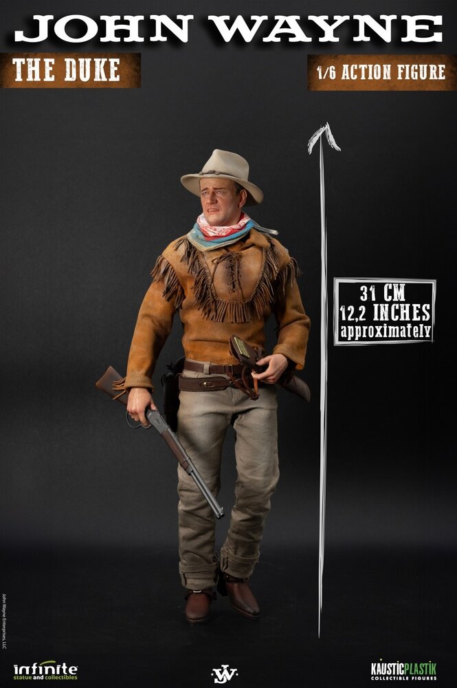 Infinite Statue John Wayne Action Figure 1/6 The Duke 31 cm Infinite Statue John Wayne Action Figure 1/6 The Duke 31 cm