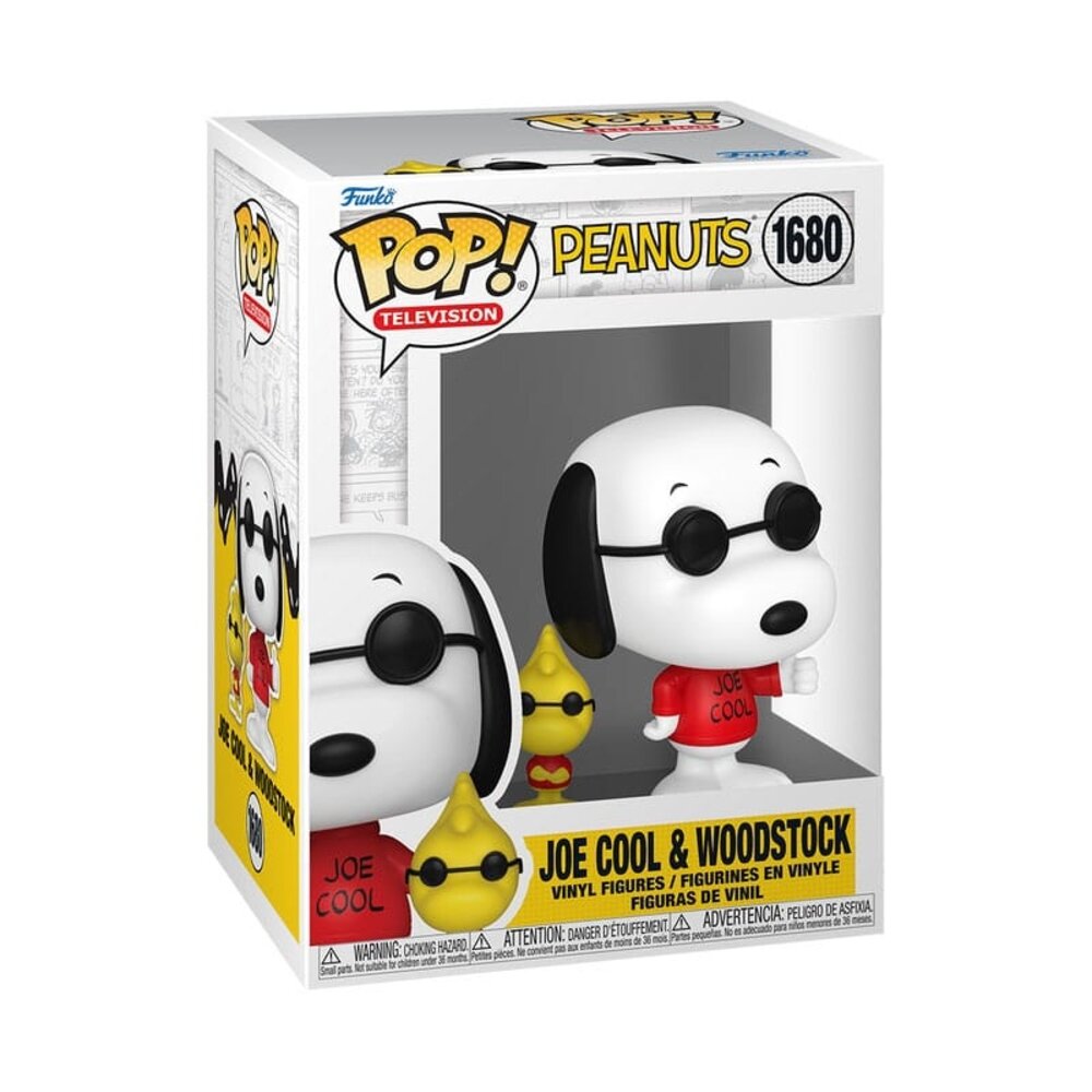 Funko Peanuts POP! & Buddy Vinyl Figure Joe Cool & Woodstock #1680 Funko Peanuts POP! & Buddy Vinyl Figure Joe Cool & Woodstock #1680