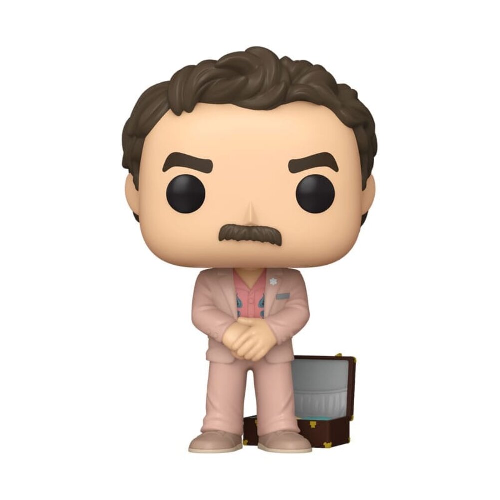 Funko White Lotus POP! TV Vinyl Figure Armond with Suitcase #1484 Funko White Lotus POP! TV Vinyl Figure Armond with Suitcase #1484