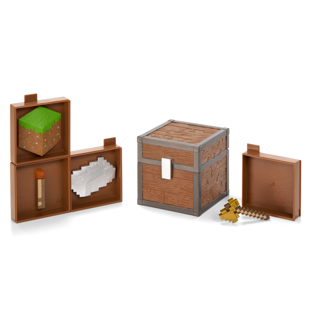 The Noble Collection Minecraft Loot Chest Plains The Noble Collection Minecraft Loot Chest Plains