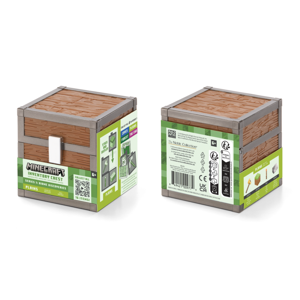 The Noble Collection Minecraft Loot Chest Plains The Noble Collection Minecraft Loot Chest Plains