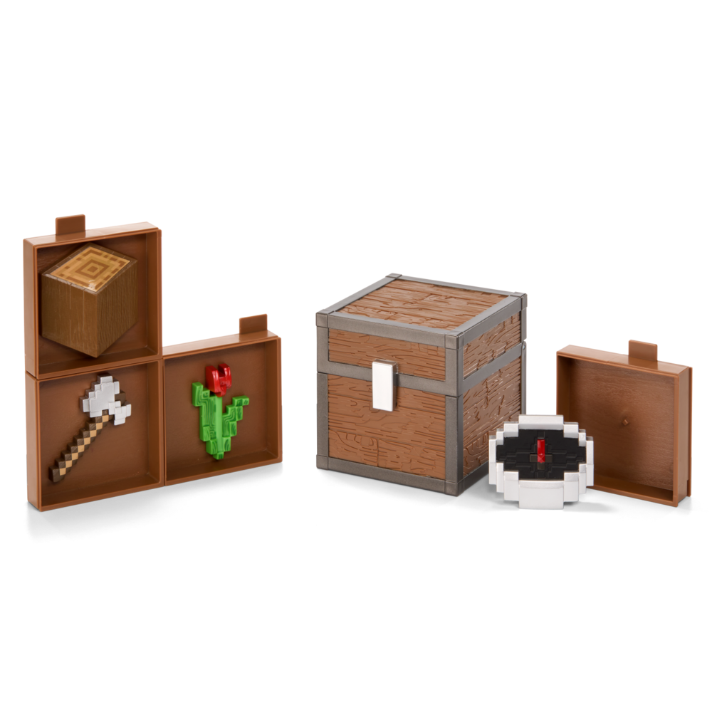 The Noble Collection Minecraft Loot Chest Forest The Noble Collection Minecraft Loot Chest Forest