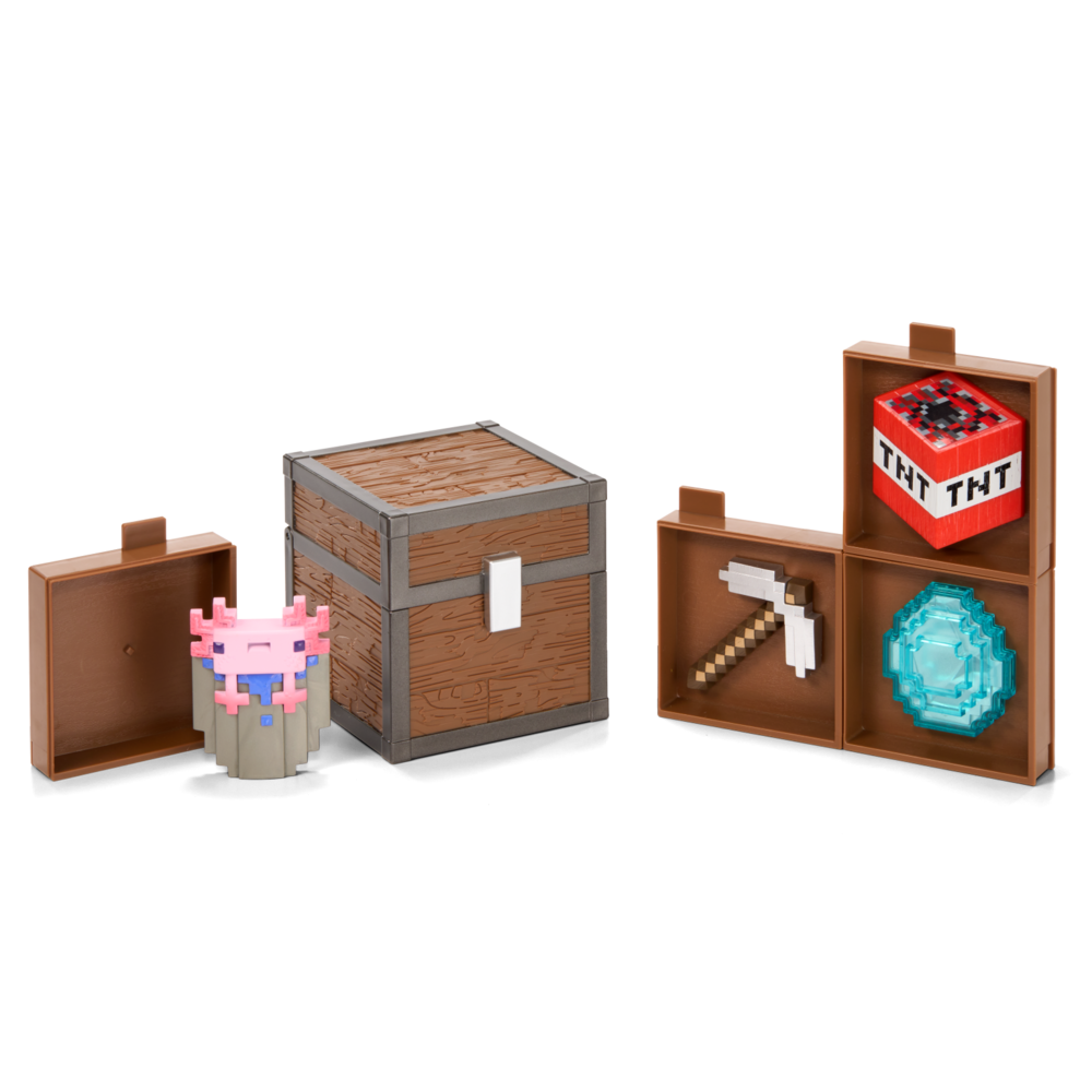 The Noble Collection Minecraft Loot Chest Caves The Noble Collection Minecraft Loot Chest Caves