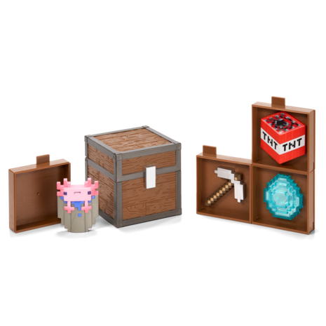 The Noble Collection Minecraft Loot Chest Caves The Noble Collection Minecraft Loot Chest Caves