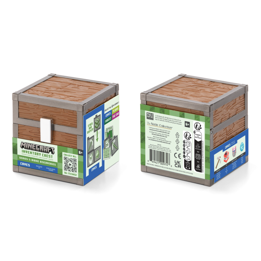 The Noble Collection Minecraft Loot Chest Caves The Noble Collection Minecraft Loot Chest Caves