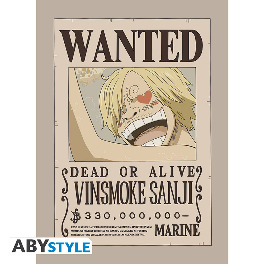 ABY Style One Piece Wanted Set 3 Postkaarten (5x) ABY Style One Piece Wanted Set 3 Postkaarten (5x)