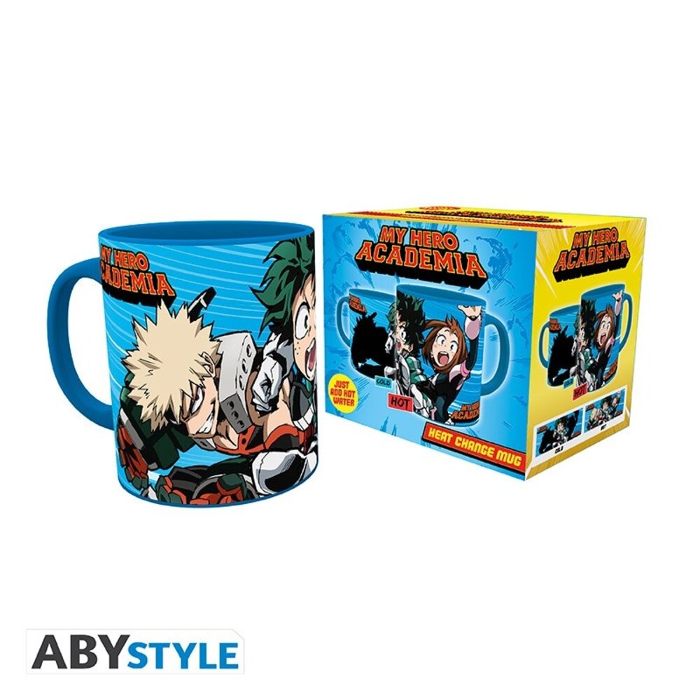 ABY Style My Hero Academia Heroes Heat Change Mug ABY Style My Hero Academia Heroes Heat Change Mug