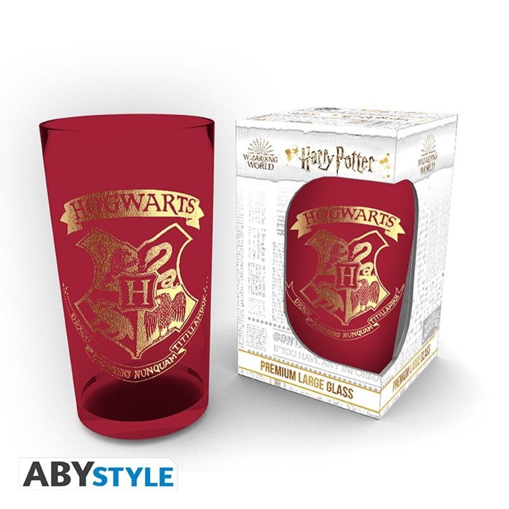 ABY Style Harry Potter Emblem XL Glass ABY Style Harry Potter Emblem XL Glass