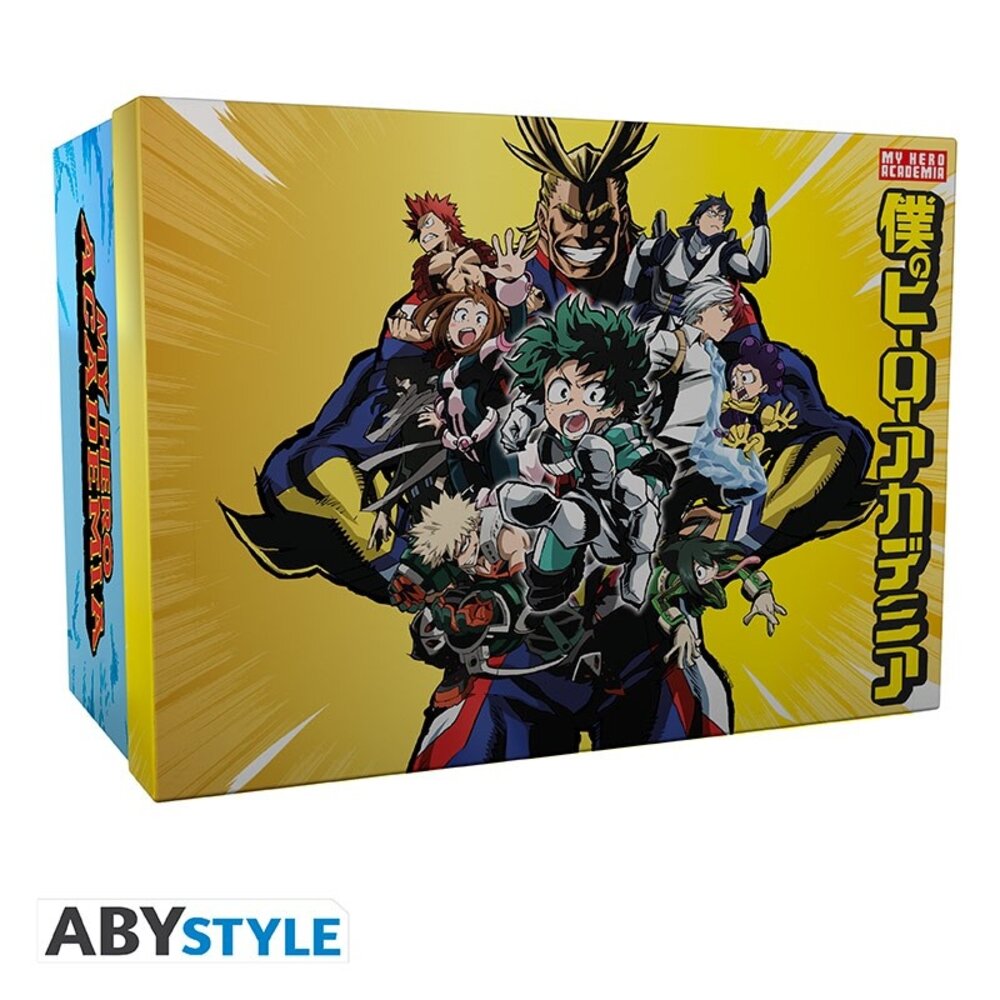 ABY Style My Hero Academia Gift Set (Mug, XL Glass and Coasters) ABY Style My Hero Academia Gift Set (Mug, XL Glass and Coasters)