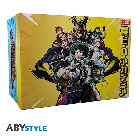 ABY Style My Hero Academia Gift Set (Mug, XL Glass and Coasters) ABY Style My Hero Academia Gift Set (Mug, XL Glass and Coasters)