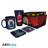 ABY Style Batman Gift Set (Mok, XL Glas and Coasters) ABY Style Batman Gift Set (Mok, XL Glas and Coasters)