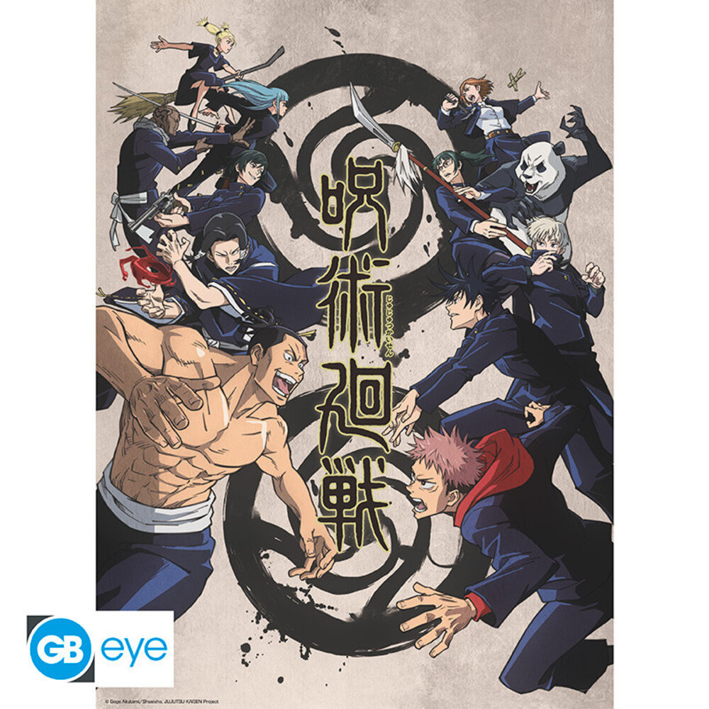 ABY Style Jujutsu Kaisen Group and Schools Poster 2-Pack 52 x 38 cm ABY Style Jujutsu Kaisen Group and Schools Poster 2-Pack 52 x 38 cm
