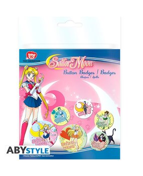 ABY Style Sailor Moon Mix Badge Pack (6x) ABY Style Sailor Moon Mix Badge Pack (6x)