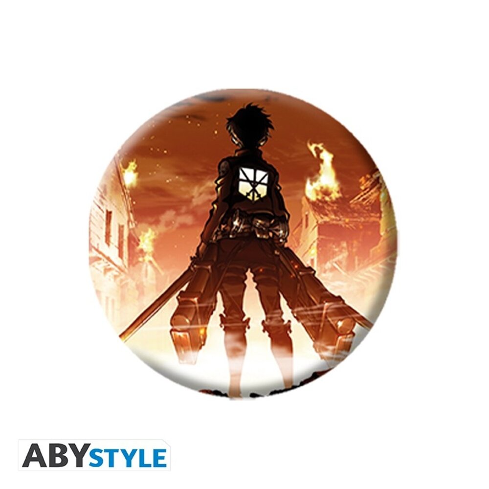 ABY Style Attack on Titan Characters Badge Pack (6x) ABY Style Attack on Titan Characters Badge Pack (6x)