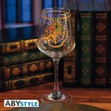 ABY Style Harry Potter Stemmed Glass Hogwarts Crest ABY Style Harry Potter Stemmed Glass Hogwarts Crest