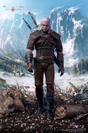 Pure Arts The Witcher 3: Wild Hunt Action Figure 1/6 Geralt of Rivia 30 cm Pure Arts The Witcher 3: Wild Hunt Action Figure 1/6 Geralt of Rivia 30 cm