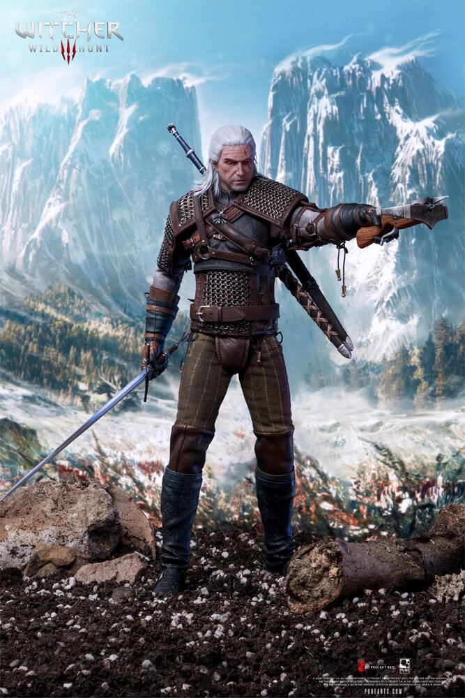Pure Arts The Witcher 3: Wild Hunt Action Figure 1/6 Geralt of Rivia 30 cm Pure Arts The Witcher 3: Wild Hunt Action Figure 1/6 Geralt of Rivia 30 cm