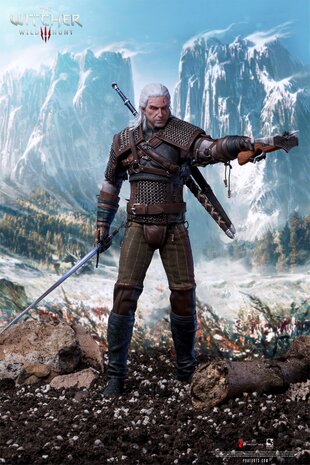 Pure Arts The Witcher 3: Wild Hunt Action Figure 1/6 Geralt of Rivia 30 cm Pure Arts The Witcher 3: Wild Hunt Action Figure 1/6 Geralt of Rivia 30 cm