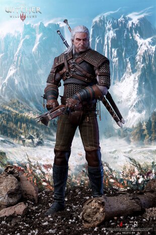 Pure Arts The Witcher 3: Wild Hunt Action Figure 1/6 Geralt of Rivia 30 cm Pure Arts The Witcher 3: Wild Hunt Action Figure 1/6 Geralt of Rivia 30 cm