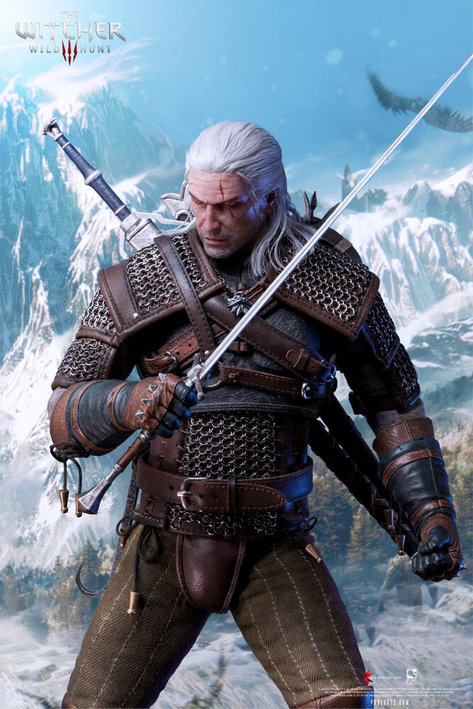 Pure Arts The Witcher 3: Wild Hunt Action Figure 1/6 Geralt of Rivia 30 cm Pure Arts The Witcher 3: Wild Hunt Action Figure 1/6 Geralt of Rivia 30 cm