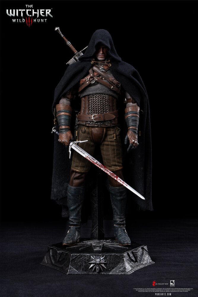 Pure Arts The Witcher 3: Wild Hunt Action Figure 1/6 Geralt of Rivia 30 cm Pure Arts The Witcher 3: Wild Hunt Action Figure 1/6 Geralt of Rivia 30 cm