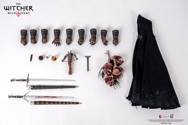 Pure Arts The Witcher 3: Wild Hunt Action Figure 1/6 Geralt of Rivia 30 cm Pure Arts The Witcher 3: Wild Hunt Action Figure 1/6 Geralt of Rivia 30 cm