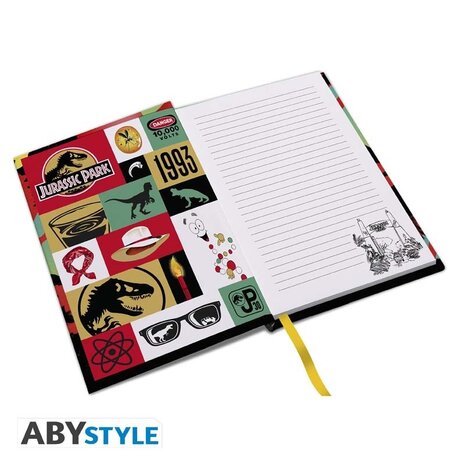ABY Style Jurassic Park Dinosaur Kingdom A5 Notebook ABY Style Jurassic Park Dinosaur Kingdom A5 Notebook