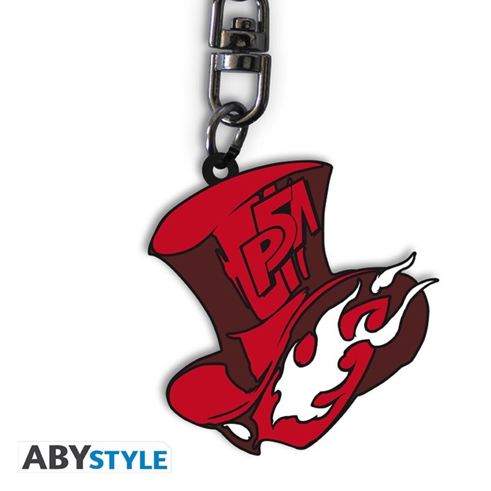 ABY Style Persona 5 Phantom Thief Metalen Sleutelhanger ABY Style Persona 5 Phantom Thief Metalen Sleutelhanger