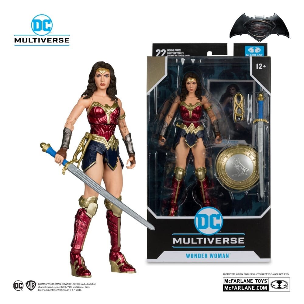McFarlane Toys Batman v Superman: Dawn of Justice DC Multiverse Action Figure Wonder Woman 18 cm McFarlane Toys Batman v Superman: Dawn of Justice DC Multiverse Action Figure Wonder Woman 18 cm