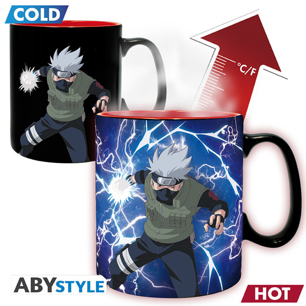 ABY Style Naruto Shippuden Kakashi and Itachi Heat Change Mug ABY Style Naruto Shippuden Kakashi and Itachi Heat Change Mug