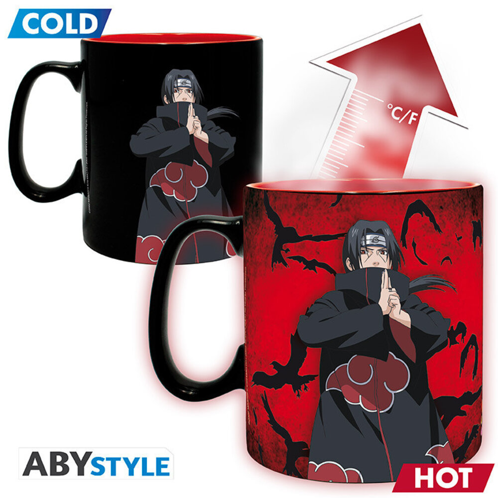 ABY Style Naruto Shippuden Kakashi and Itachi Heat Change Mug ABY Style Naruto Shippuden Kakashi and Itachi Heat Change Mug