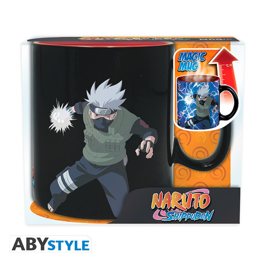 ABY Style Naruto Shippuden Kakashi and Itachi Heat Change Mug ABY Style Naruto Shippuden Kakashi and Itachi Heat Change Mug