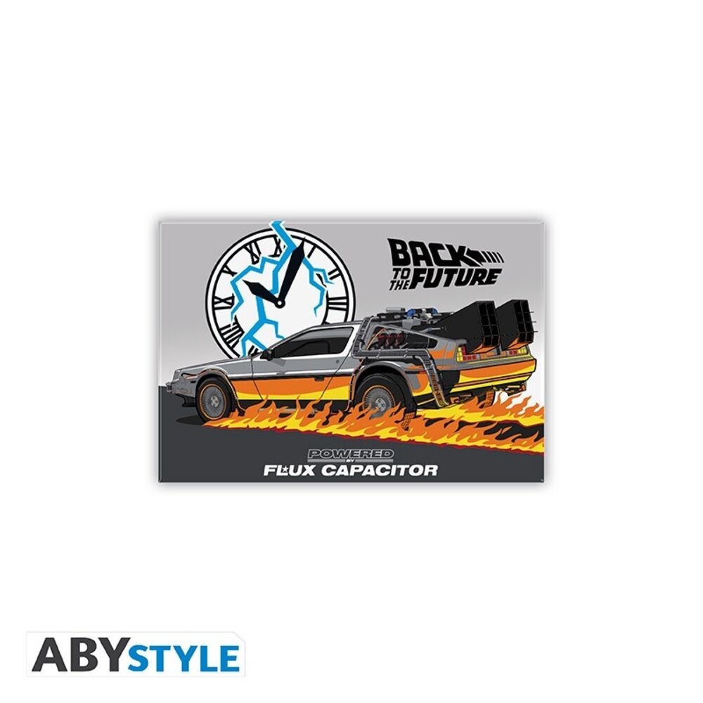 ABY Style Back to the Future DeLorean Magnet ABY Style Back to the Future DeLorean Magnet