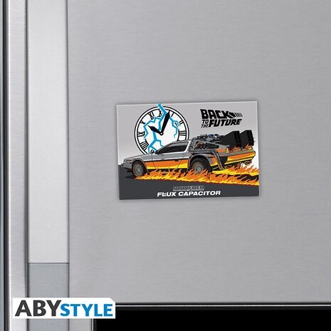 ABY Style Back to the Future DeLorean Magnet ABY Style Back to the Future DeLorean Magnet