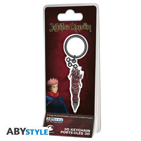 ABY Style Jujutsu Kaisen Sukuna's Finger 3D Sleutelhanger ABY Style Jujutsu Kaisen Sukuna's Finger 3D Sleutelhanger