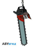 ABY Style Chainsaw Man Head Metal Keychain ABY Style Chainsaw Man Head Metal Keychain