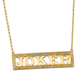 The Noble Collection DC Suicide Squad Réplique 1/1 Harley Quinn's Joker Necklace