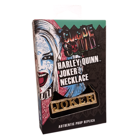 The Noble Collection DC Suicide Squad Replica 1/1 Harley Quinn's Joker Necklace The Noble Collection DC Suicide Squad Replica 1/1 Harley Quinn's Joker Necklace