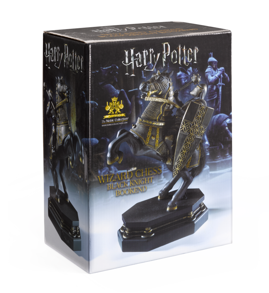 The Noble Collection Harry Potter Black Knight Boekensteun The Noble Collection Harry Potter Black Knight Boekensteun