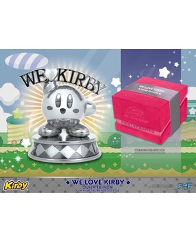 First 4 Figures Kirby DieCast Statue We Love Kirby Silver Edition 10 cm First 4 Figures Kirby DieCast Statue We Love Kirby Silver Edition 10 cm
