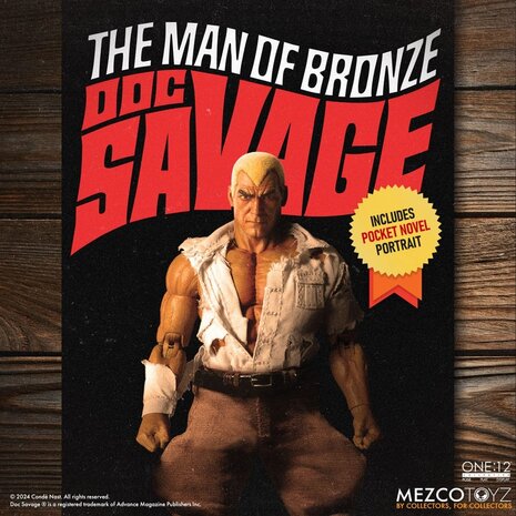 Mezco Toyz Doc Savage Action Figure 1/12 Doc Savage Deluxe Edition 18 cm Mezco Toyz Doc Savage Action Figure 1/12 Doc Savage Deluxe Edition 18 cm