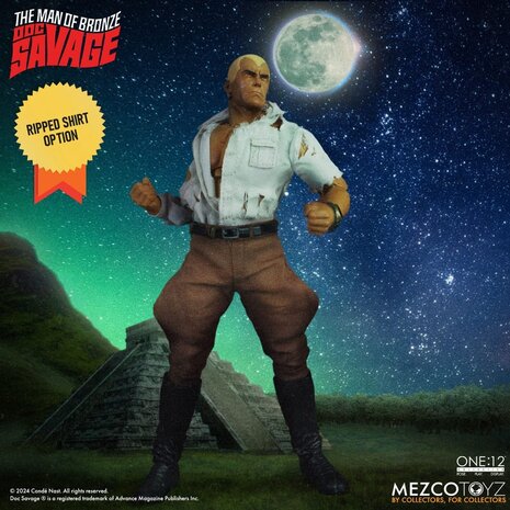 Mezco Toyz Doc Savage Action Figure 1/12 Doc Savage Deluxe Edition 18 cm Mezco Toyz Doc Savage Action Figure 1/12 Doc Savage Deluxe Edition 18 cm