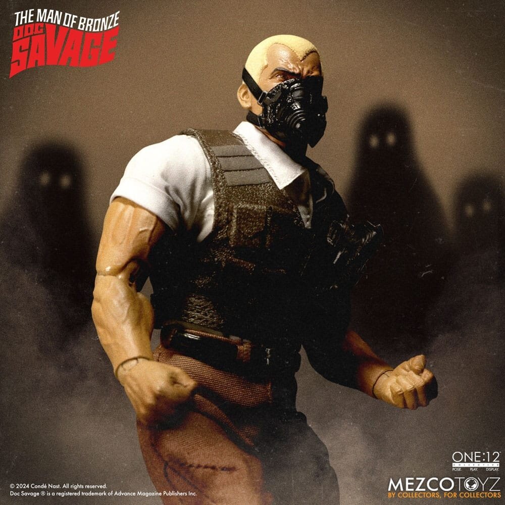 Mezco Toyz Doc Savage Action Figure 1/12 Doc Savage Deluxe Edition 18 cm Mezco Toyz Doc Savage Action Figure 1/12 Doc Savage Deluxe Edition 18 cm