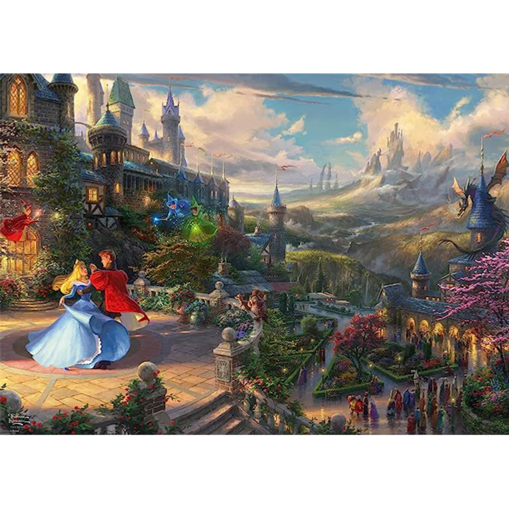 Schmidt Disney Dreams Puzzel Doornroosje Dansen in het Magische Licht (1000 stukken) Schmidt Disney Dreams Puzzel Doornroosje Dansen in het Magische Licht (1000 stukken)