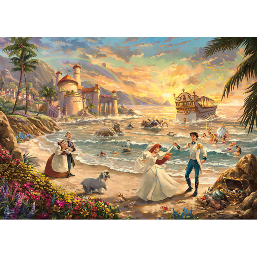 Schmidt Disney Dreams Puzzel De Kleine Zeemeermin Celebration of Love (1000 stukken) Schmidt Disney Dreams Puzzel De Kleine Zeemeermin Celebration of Love (1000 stukken)