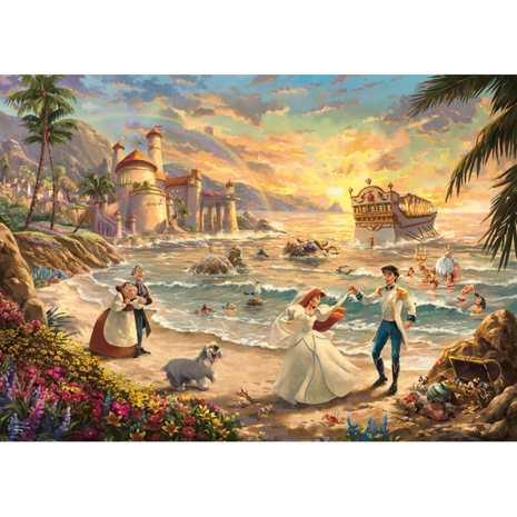 Schmidt Disney Dreams Puzzel De Kleine Zeemeermin Celebration of Love (1000 stukken) Schmidt Disney Dreams Puzzel De Kleine Zeemeermin Celebration of Love (1000 stukken)