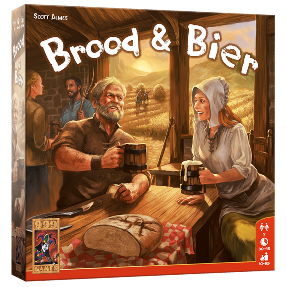 999 Games Brood en Bier Bordspel 999 Games Brood en Bier Bordspel