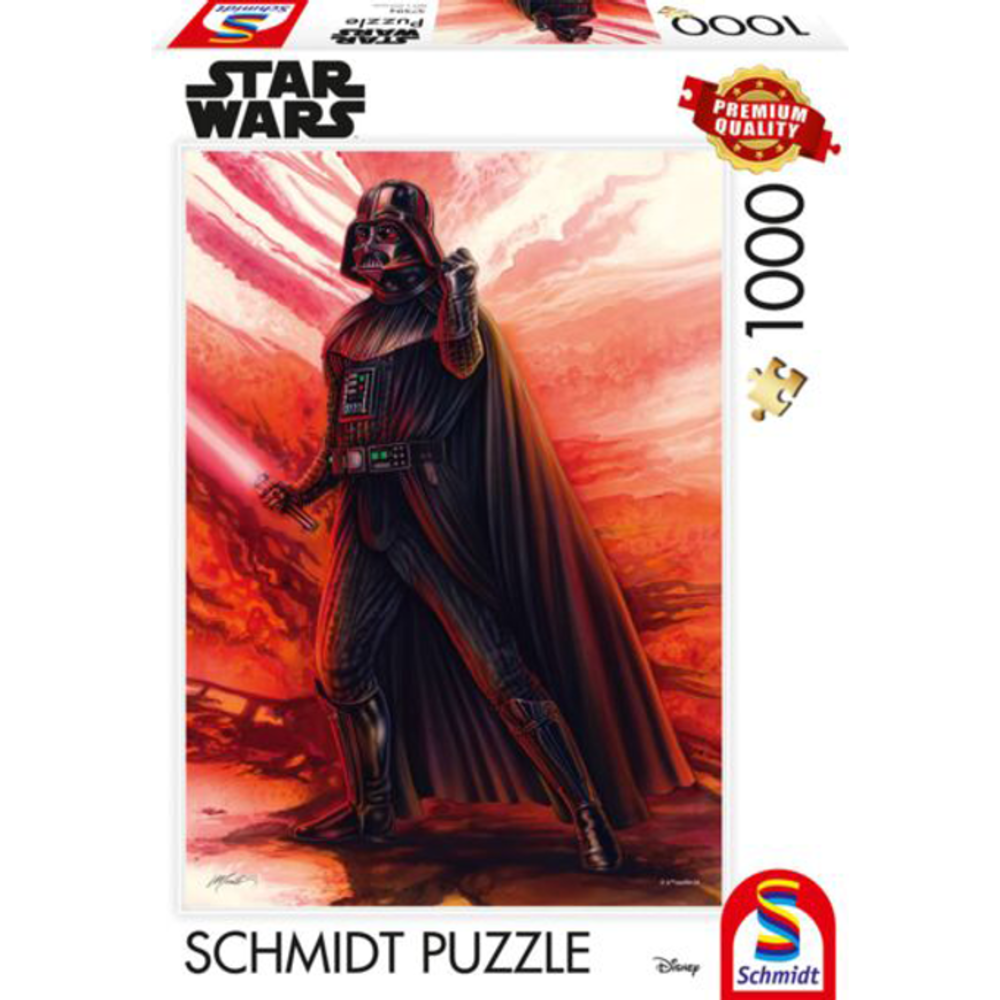 Schmidt Star Wars Darth Vader Puzzel (1000 stukken) Schmidt Star Wars Darth Vader Puzzel (1000 stukken)