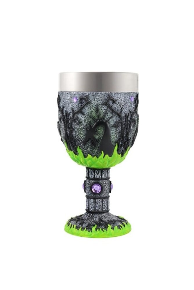 Disney Showcase Doornroosje Maleficent Decorative Goblet 18 cm Disney Showcase Doornroosje Maleficent Decorative Goblet 18 cm