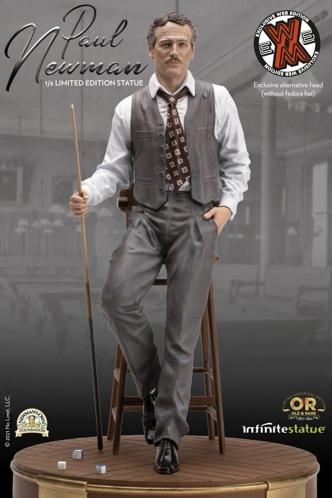 Infinite Statue Old & Rare Statue 1/6 Paul Newman Exclusive 33 cm Infinite Statue Old & Rare Statue 1/6 Paul Newman Exclusive 33 cm